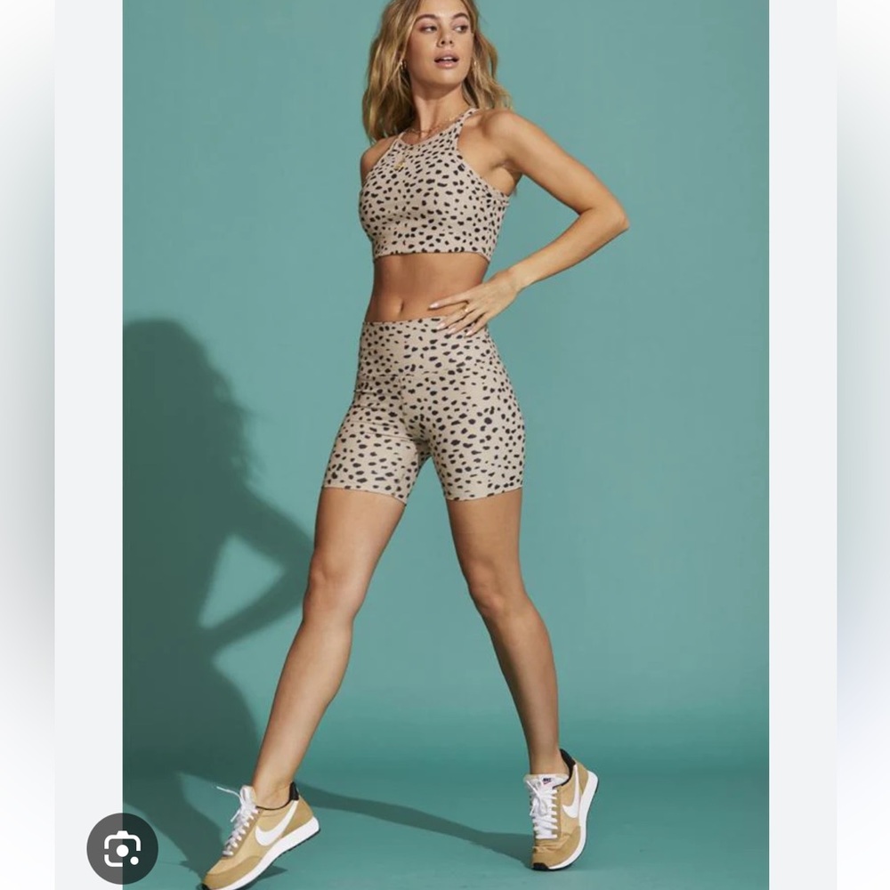 Z by Zella Leopard Bike Shorts